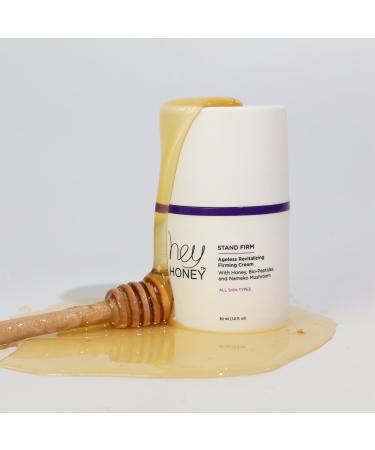 Discover Hey Honey Stand Firm Argireline and Nemeko Mushroom Ageless Revitalizing Firming Cream 1.0 oz - Elevate Your Style Instantly! - Buy Online on GoSupps.com