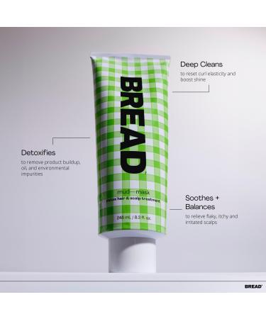 BREAD BEAUTY SUPPLY Mud-Mask Hair Scalp Clay Treatment 8.3 oz - Transform Your Style with the Best Innovation Today! - Buy Online on GoSupps.com