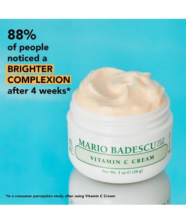 Discover Mario Badescu Vitamin C Cream with Hyaluronic Acid - Elevate Your Style Instantly! - Buy Online on GoSupps.com