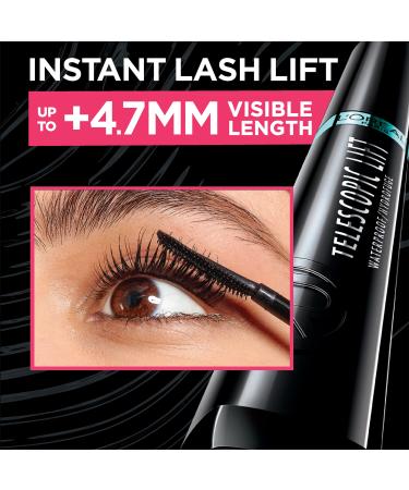 L'OrÃ©al Telescopic Lift Waterproof Mascara Black - Transform Your Style with the Best Innovation Today! - Buy Online on GoSupps.com