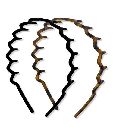 Kitsch Zigzag Headbands 2 ct