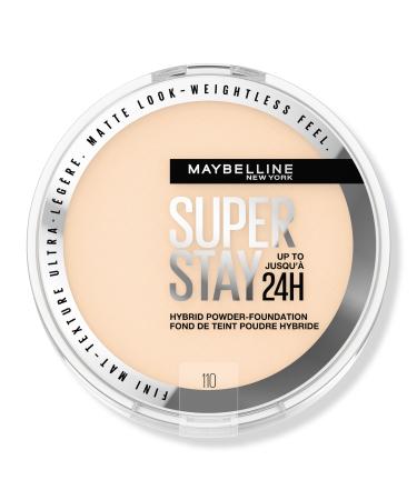 Maybelline Super Stay Up to 24HR Hybrid Powder-Foundation 110 0.21 oz