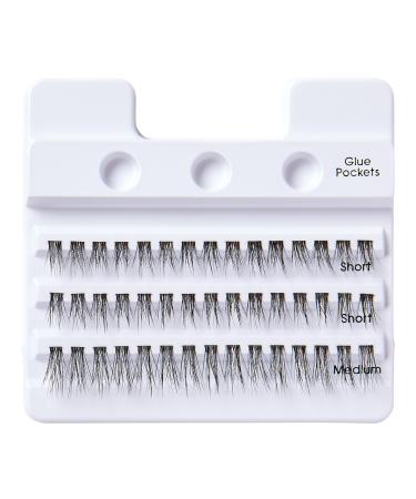 Discover Kiss Lash Couture Luxtensions 3D False Eyelash Extension Clusters Kit #01 - Elevate Your Style Instantly! - Buy Online on GoSupps.com