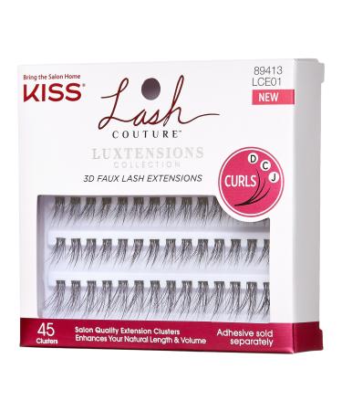 Discover Kiss Lash Couture Luxtensions 3D False Eyelash Extension Clusters Kit #01 - Elevate Your Style Instantly! - Buy Online on GoSupps.com