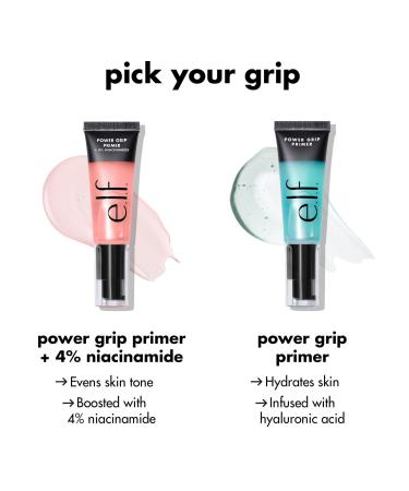Discover e.l.f. Cosmetics Power Grip Primer + 4% Niacinamide 0.8 oz - Elevate Your Style Instantly! - Buy Online on GoSupps.com