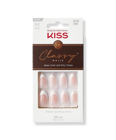 Kiss Dashing Classy Ready-To-Wear Fashion Nails