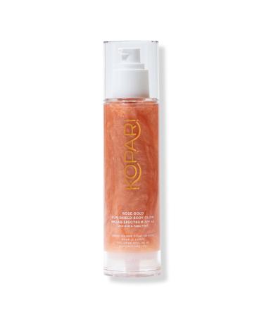 Kopari Beauty Rose Gold Sun Shield Body Glow Gel SPF 45