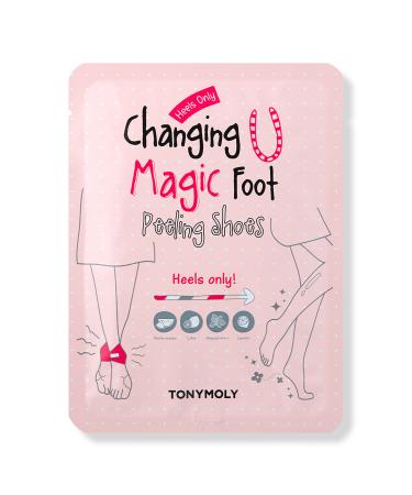 TONYMOLY Changing U Magic Heel Peeling Shoes 1 pair