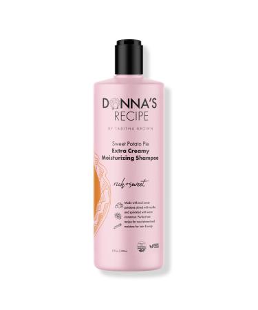 DONNA'S RECIPE Sweet Potato Pie Extra Creamy Moisturizing Shampoo 8.0 oz