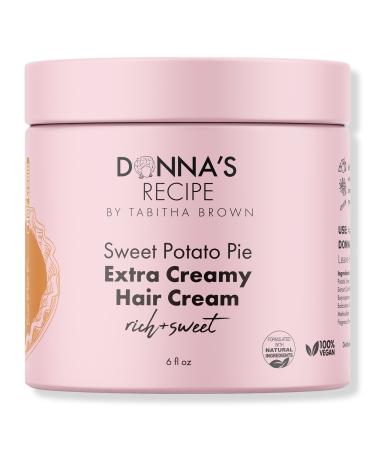 DONNA'S RECIPE Sweet Potato Pie Extra Creamy Hair Cream 6.0 oz