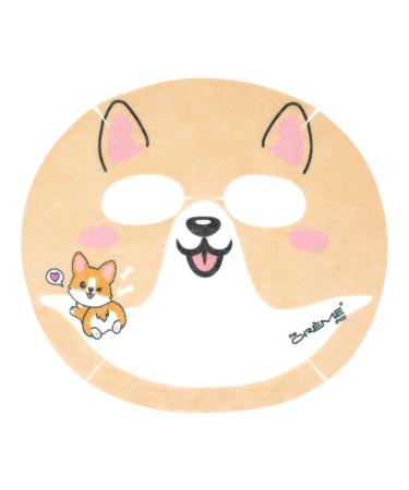 The CrÃ¨me Shop Be Juicy, Skin! Animated Corgi Face Mask 1 ct - Transform Your Style with the Best Innovation Today! - Buy Online on GoSupps.com