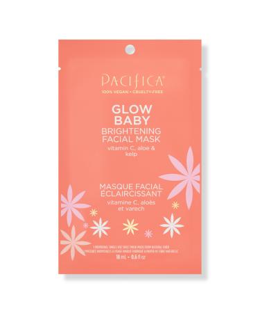 Pacifica Glow Baby Vitamin C Brightening Facial Mask 1 ct