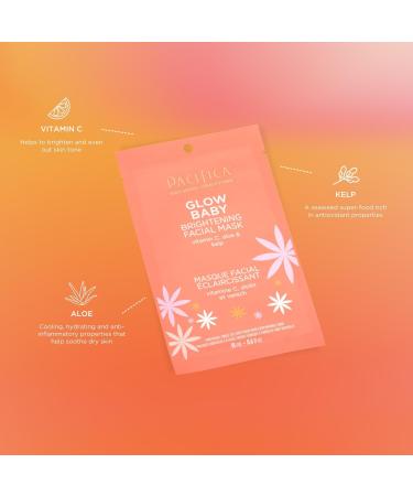 Pacifica Glow Baby Vitamin C Brightening Facial Mask 1 ct - Transform Your Style with the Best Innovation Today! - Buy Online on GoSupps.com