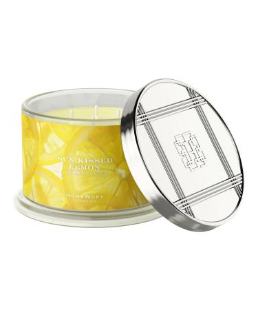 Discover HomeWorx Sun Kissed Lemon 4-Wick Candle 18.0 oz - Elevate Your Style Instantly! - Buy Online on GoSupps.com