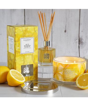 HomeWorx Sun Kissed Lemon Reed Stick Diffuser 4.0 oz - Transform Your Style with the Best Innovation Today! - Buy Online on GoSupps.com