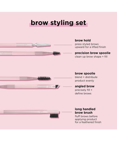 Real Techniques Brow Styling Makeup Brush and Tool Set - Transform Your Style with the Best Innovation Today! - Buy Online on GoSupps.com