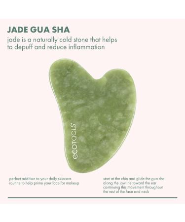 Discover EcoTools Jade Gua Sha Skincare Tool 1 ct - Elevate Your Style Instantly! - Buy Online on GoSupps.com