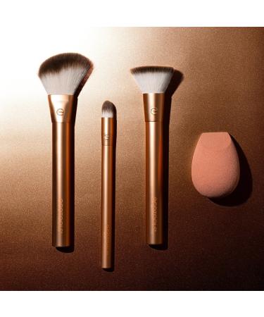 Discover EcoTools Precious Metals Face Blend + Sculpt Brush & Sponge Set - Elevate Your Style Instantly! - Buy Online on GoSupps.com