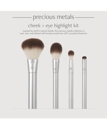 EcoTools Precious Metals Cheek + Eye Highlight Brush Set - Discover Premium Quality Shop now! - Buy Online on GoSupps.com