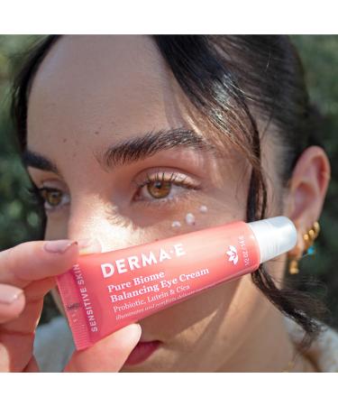DERMA E Pure Biome Balancing Eye Cream 0.5 oz - Transform Your Style with the Best Innovation Today! - Buy Online on GoSupps.com