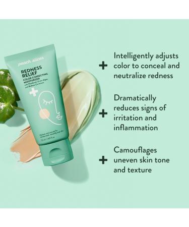 Peach Slices Redness Relief Color Correcting Moisturizer 1.6 oz - Transform Your Style with the Best Innovation Today! - Buy Online on GoSupps.com