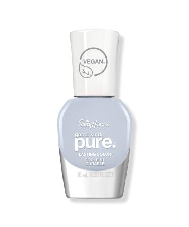 Sally Hansen Good. Kind. Pure. Dessert Charcuterie Nail Polish Collection Sweet as Sugar (light crystal blue)