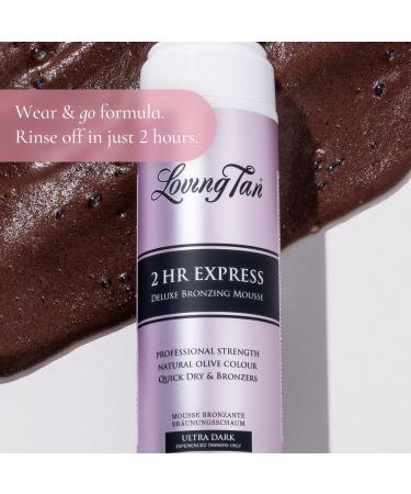 Loving Tan 2 HR Express Self Tanning Mousse Ultra Dark 4.0 oz - Transform Your Style with the Best Innovation Today! - Buy Online on GoSupps.com