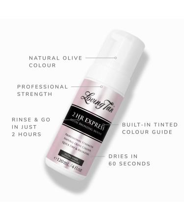 Loving Tan 2 HR Express Self Tanning Mousse Ultra Dark 4.0 oz - Transform Your Style with the Best Innovation Today! - Buy Online on GoSupps.com