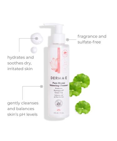 Discover DERMA E Pure Biome Balancing Cleanser 6.0 oz - Elevate Your Style Instantly! - Buy Online on GoSupps.com