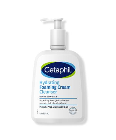 Cetaphil Hydrating Foaming Cream Cleanser 16.0 oz