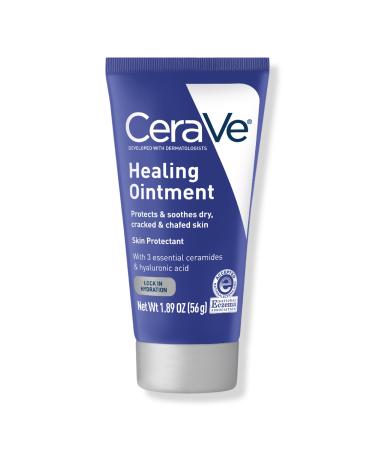 CeraVe Travel Size Healing Ointment for Dry to Very Dry Skin on Face & Body 1.8 oz