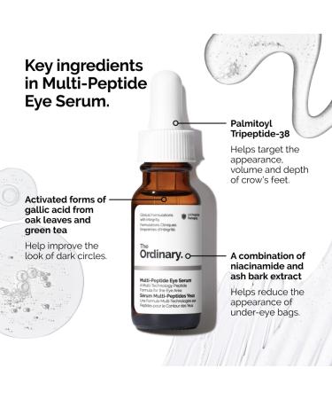 Discover The Ordinary Multi-Peptide Anti-Aging Eye Serum - Elevate Your Style Instantly! - Buy Online on GoSupps.com