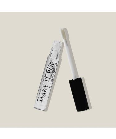 Black Girl Sunscreen Make It Pop Lip Sun Gloss SPF50 0.1 oz - Transform Your Style with the Best Innovation Today! - Buy Online on GoSupps.com