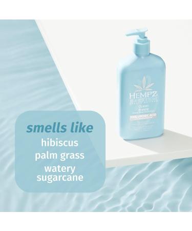 Hempz Ocean Breeze Herbal Body Moisturizer With Hyaluronic Acid Ocean Breeze (17.0 oz) - Transform Your Style with the Best Innovation Today! - Buy Online on GoSupps.com