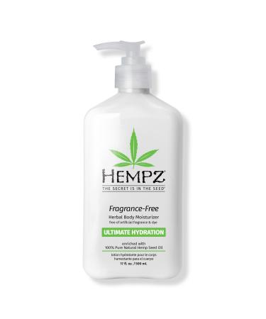 Hempz Fragrance Free Herbal Body Moisturizer 17.0 oz