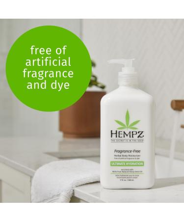 Hempz Fragrance Free Herbal Body Moisturizer 17.0 oz - Transform Your Style with the Best Innovation Today! - Buy Online on GoSupps.com