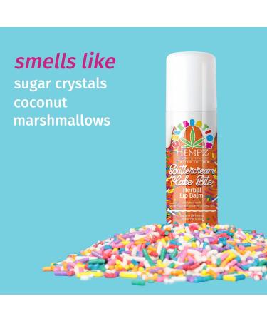 Discover Hempz Buttercream Cake Bite Herbal Lip Balm 0.5 oz - Elevate Your Style Instantly! - Buy Online on GoSupps.com
