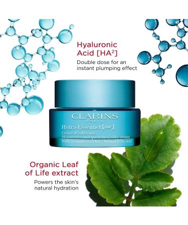 Clarins Hydra-Essentiel Silky Moisturizer with Double Hyaluronic Acid 1.7 oz - Transform Your Style with the Best Innovation Today! - Buy Online on GoSupps.com