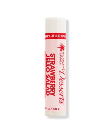 Vacation Lip Desserts, Sunscreen Lip Balm SPF 30 Strawberry Jello Salad