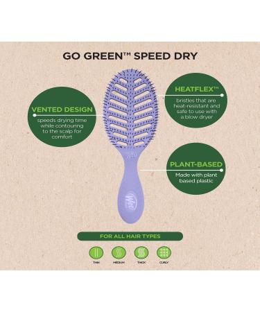 Wet Brush Go Green Speed Dry Brush Lavender - Transform Your Style with the Best Innovation Today! - Buy Online on GoSupps.com