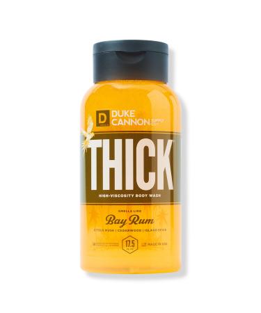 Duke Cannon Supply Co THICK Bay Rum High-Viscosity Body Wash 17.5 oz