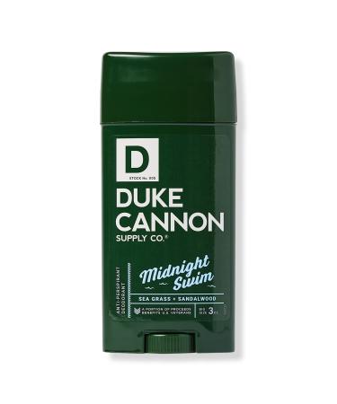 Duke Cannon Supply Co Midnight Swim Antiperspirant + Deodorant 3.0 oz