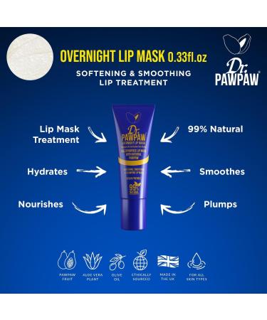 Dr. PAWPAW Overnight Lip Mask 0.33 oz - Discover Premium Quality Shop now! - Buy Online on GoSupps.com