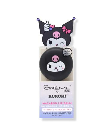 The Crème Shop Kuromi Macaron Lip Balm Blueberry Smoothie