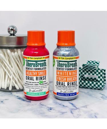 Discover TheraBreath Travel Size Whitening Fresh Breath Oral Rinse 3.0 oz - Elevate Your Style Instantly! - Buy Online on GoSupps.com