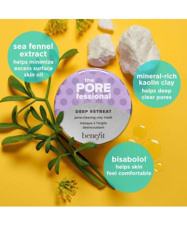Discover Benefit Cosmetics The POREfessional Deep Retreat Pore-Clearing Clay Mask Mini 1.0 oz - Elevate Your Style Instantly! - Buy Online on GoSupps.com