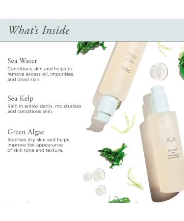 Discover PÃœR Sea Fresh Purifying Gel Foam Cleanser - Elevate Your Style Instantly! - Buy Online on GoSupps.com