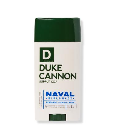 Duke Cannon Supply Co Naval Diplomacy Aluminum Free Deodorant 3.0 oz