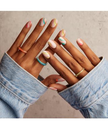 Dashing Diva Suns Out Swirl Glaze Semi-Cured Gel Art - Transform Your Style with the Best Innovation Today! - Buy Online on GoSupps.com