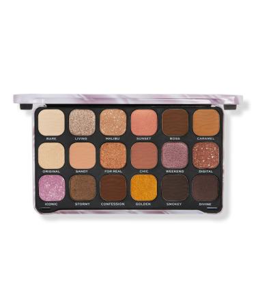 Revolution Beauty Forever Flawless Eyeshadow Palette Nude Silk 0.54 oz